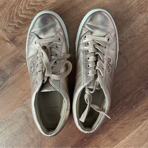 Tory Burch Rose Gold Sneaker Size 6.5